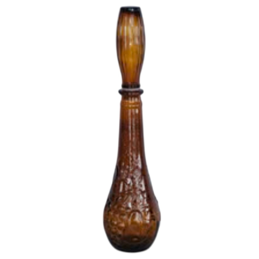 Dabs Portugal MCM Amber Glass Decanter Genie Bottle